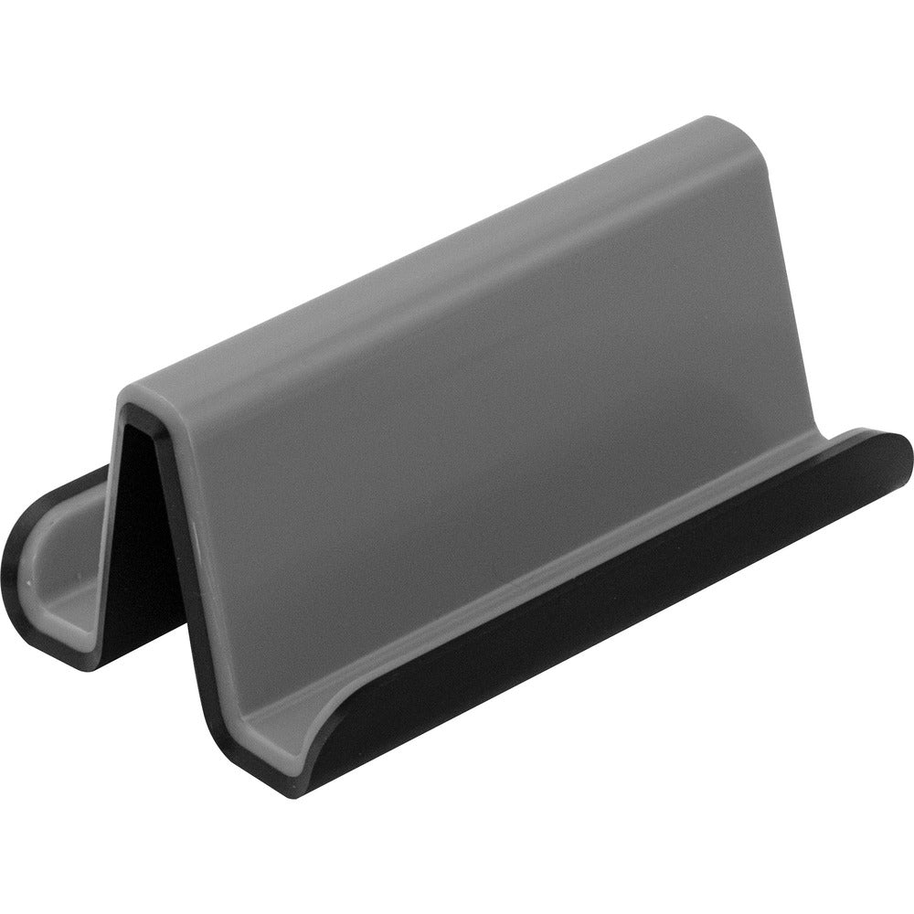 Image of Advantus Corp. Business Card Holder,50-Card Cap,Plastic,3"x2-1/2"x3",BK/GY