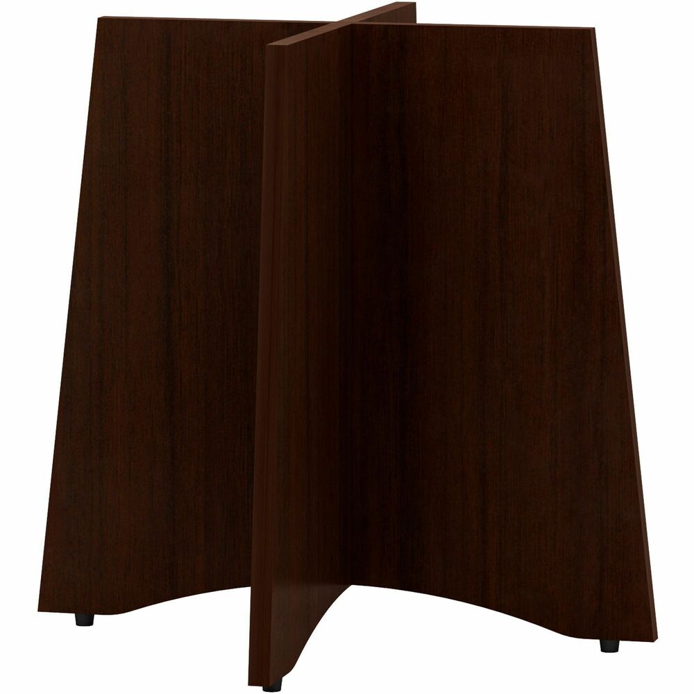 Image of Lorell Base, f/42"/48" Dia Tops, Box 2/2, 24"x24"x29", Espresso