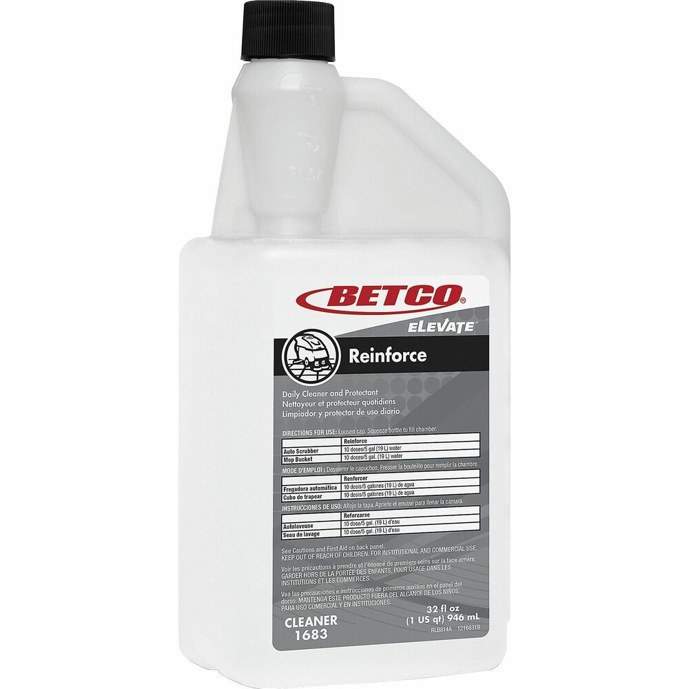 Image of Betco Corporation Floor Cleaner,Neutral,32oz Dosing Bottle,6/CT,White