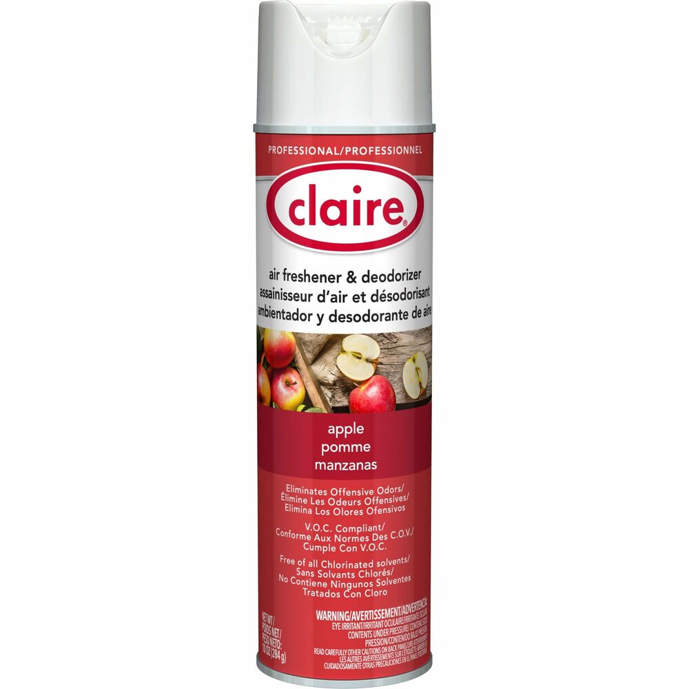 Image of Claire Manufacturing Co Air Freshener,Deodorizer,Apple Scent,Handheld,10 oz