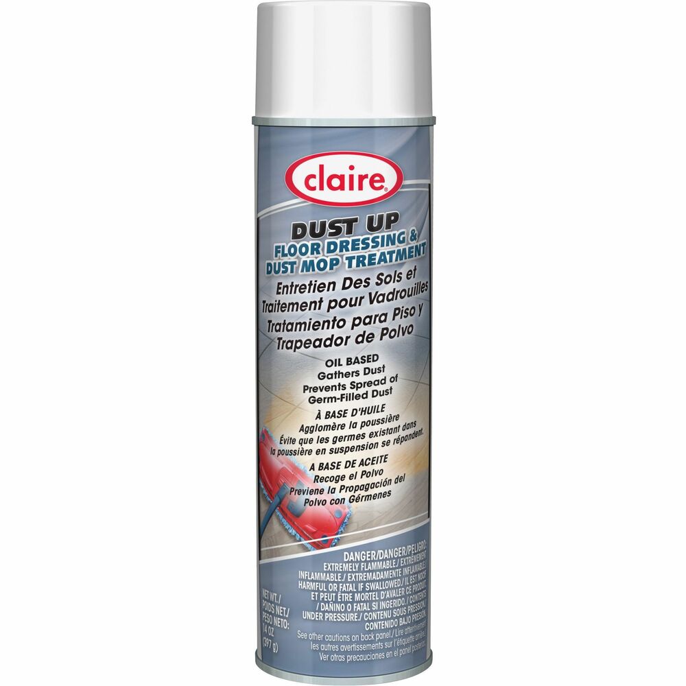 Image of Claire Manufacturing Co Dusting Treatment,Oil-Based,Lemon Scent,14 oz