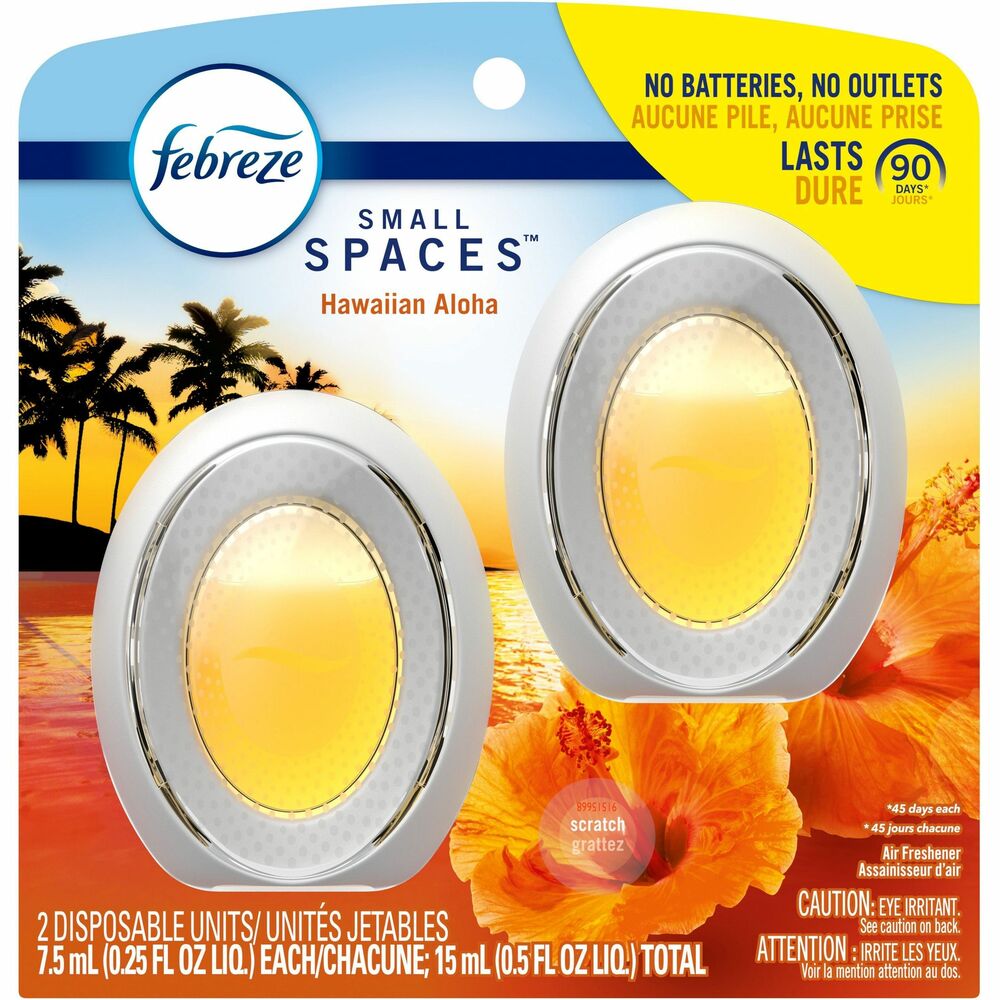 Image of Procter & Gamble Commercial Air Freshener, Small Spaces, Hawaiian, 25oz, 2/PK, WE/OE