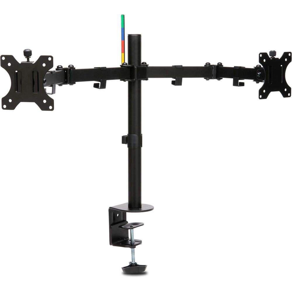 Image of Kensington Monitor Arm,Dual,SmartFit,C-Clamp,15-7/10"H,GY