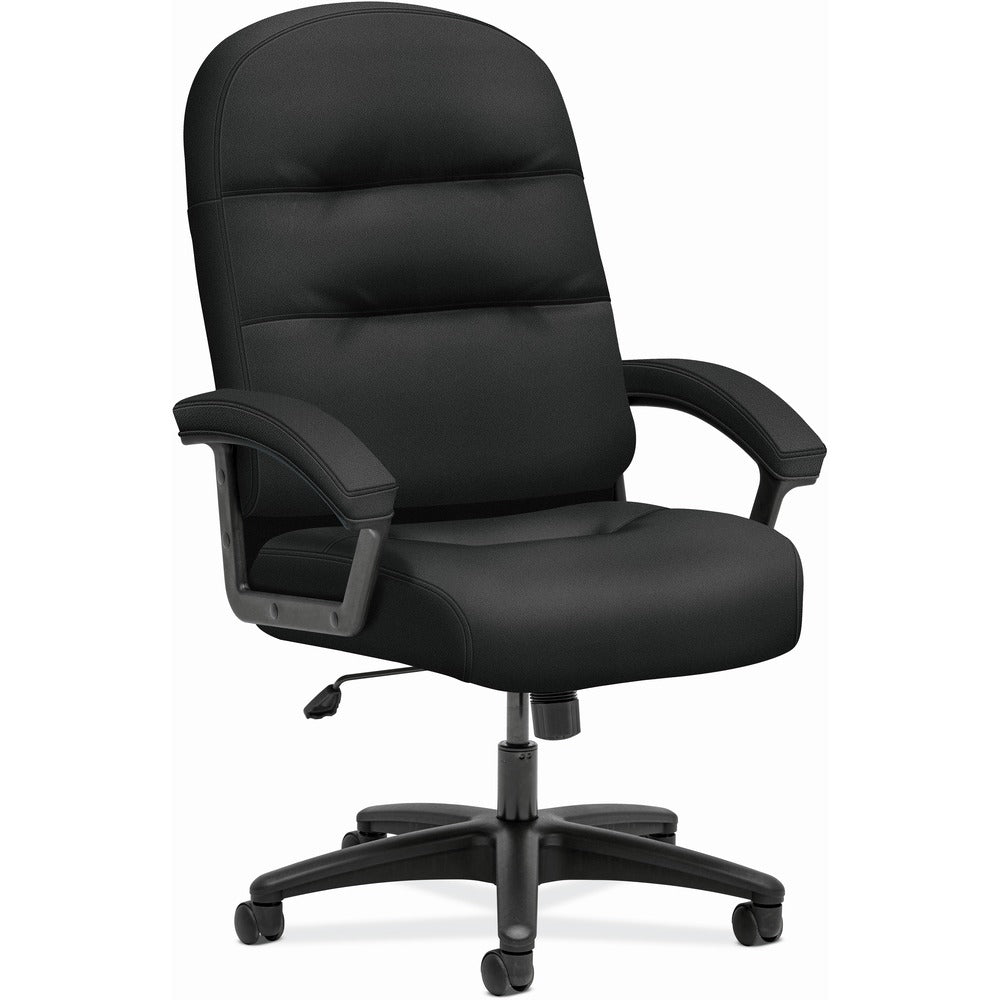 Image of The HON Company High-Back Chair, Fabric, 26-1/4"x29-3/4"x46-1/2", Black