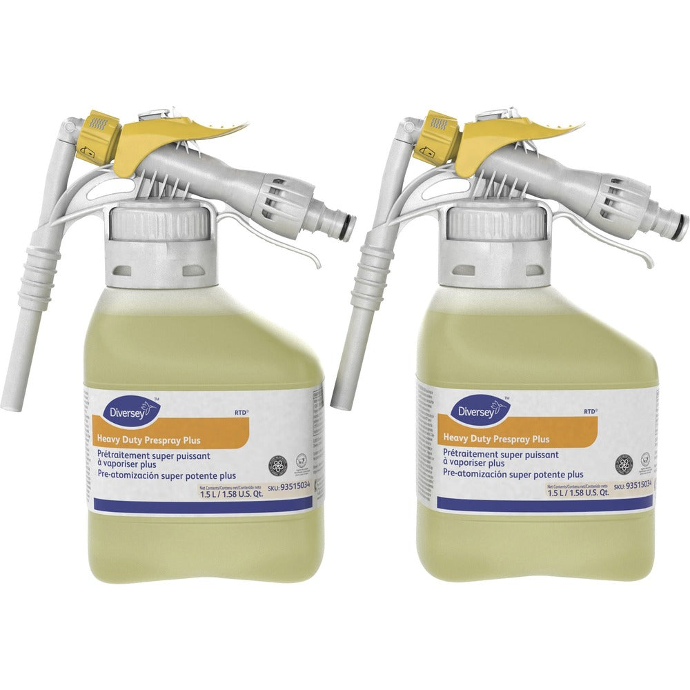 Image of Diversey Care Cleaner Spray,f/Carpet,RTD,Heavy-duty,Woolsafe,1.5L,2/BX,YW