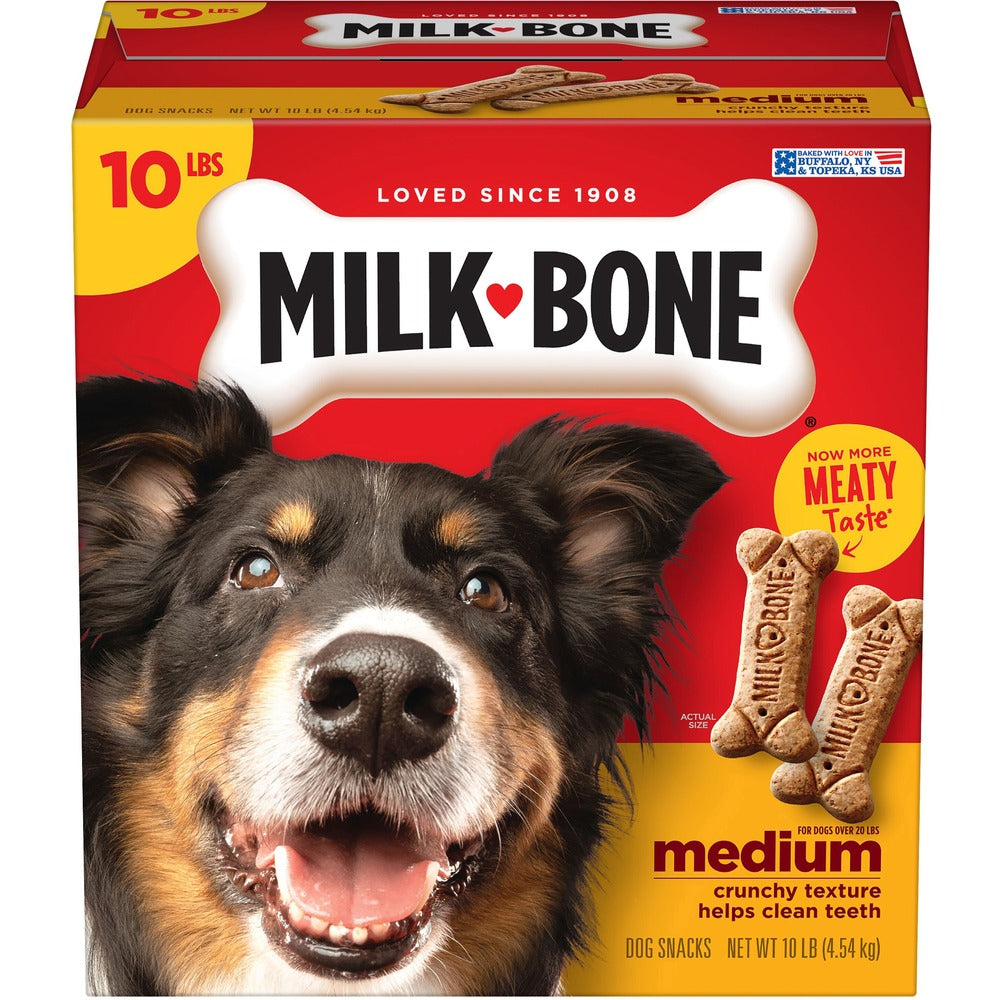 Image of The J.M. Smucker Co. Dog Biscuits, Medium, 10 lb, Brown