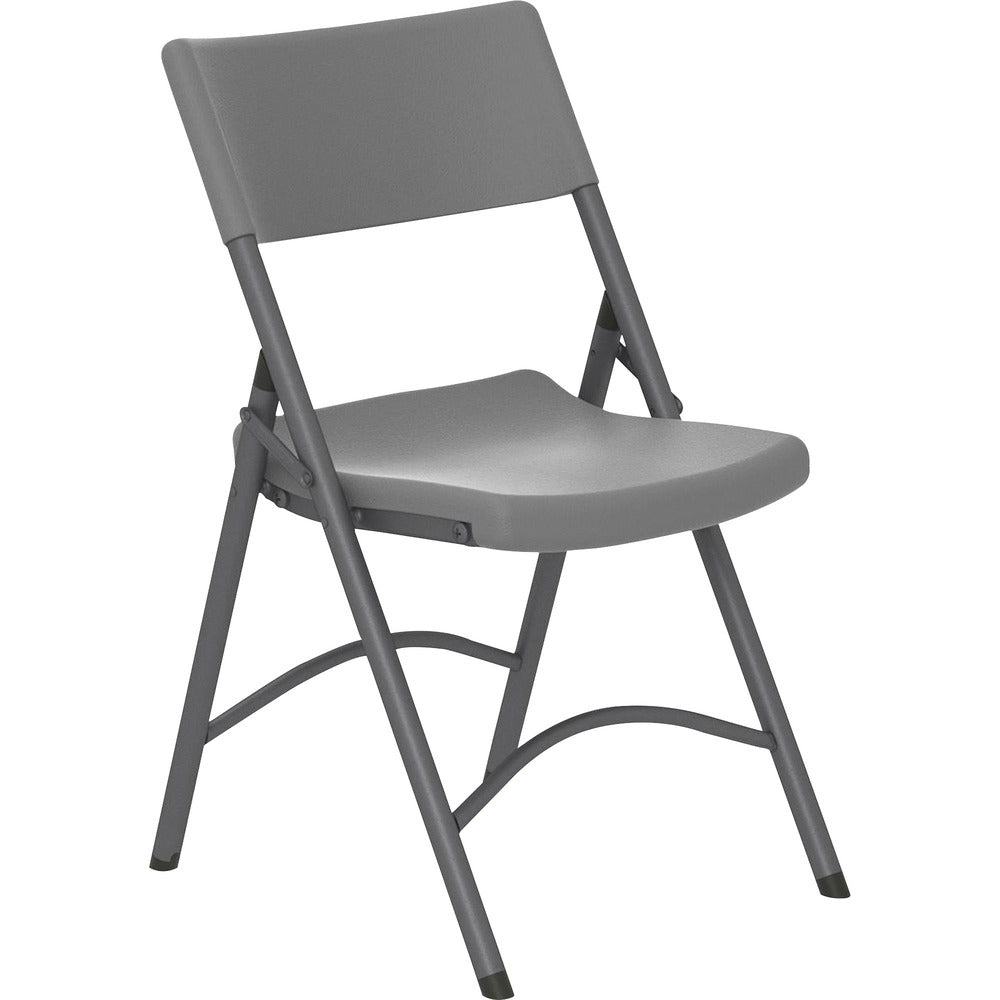 Image of Cosco Home And Office Products Chair, Folding, 300 lb. Weight Capacity, 4/CT, Gray