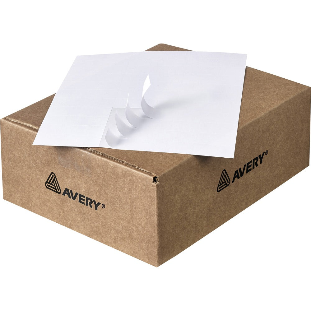 Image of Avery Copier Label, Mailing, 1"x2-13/16", 16500/BX, 1/CT, White