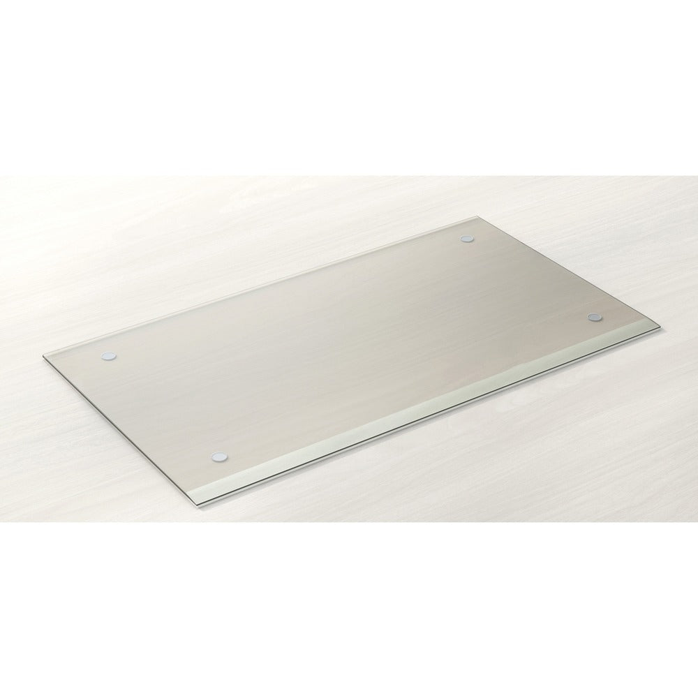 Image of Lorell Desk Pad, 1-1/4" Bevel Edge, 36"Wx20"H, Clear