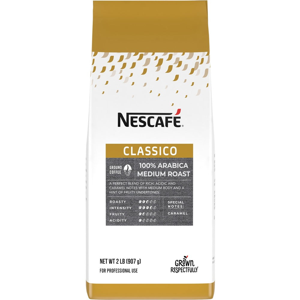 Image of Nestle USA Coffee, Ground, Classico, Medium Roast, 2 lb, 6/CT, Multi