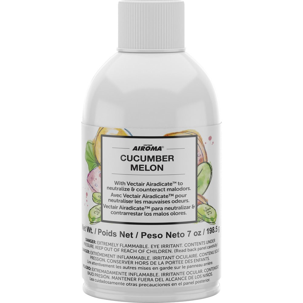 Image of Vectair Systems, Inc. Refill, Airoma, Cucumb and Mel,2-3/5"x2-3/5"x5-3/5",12/CT,MI