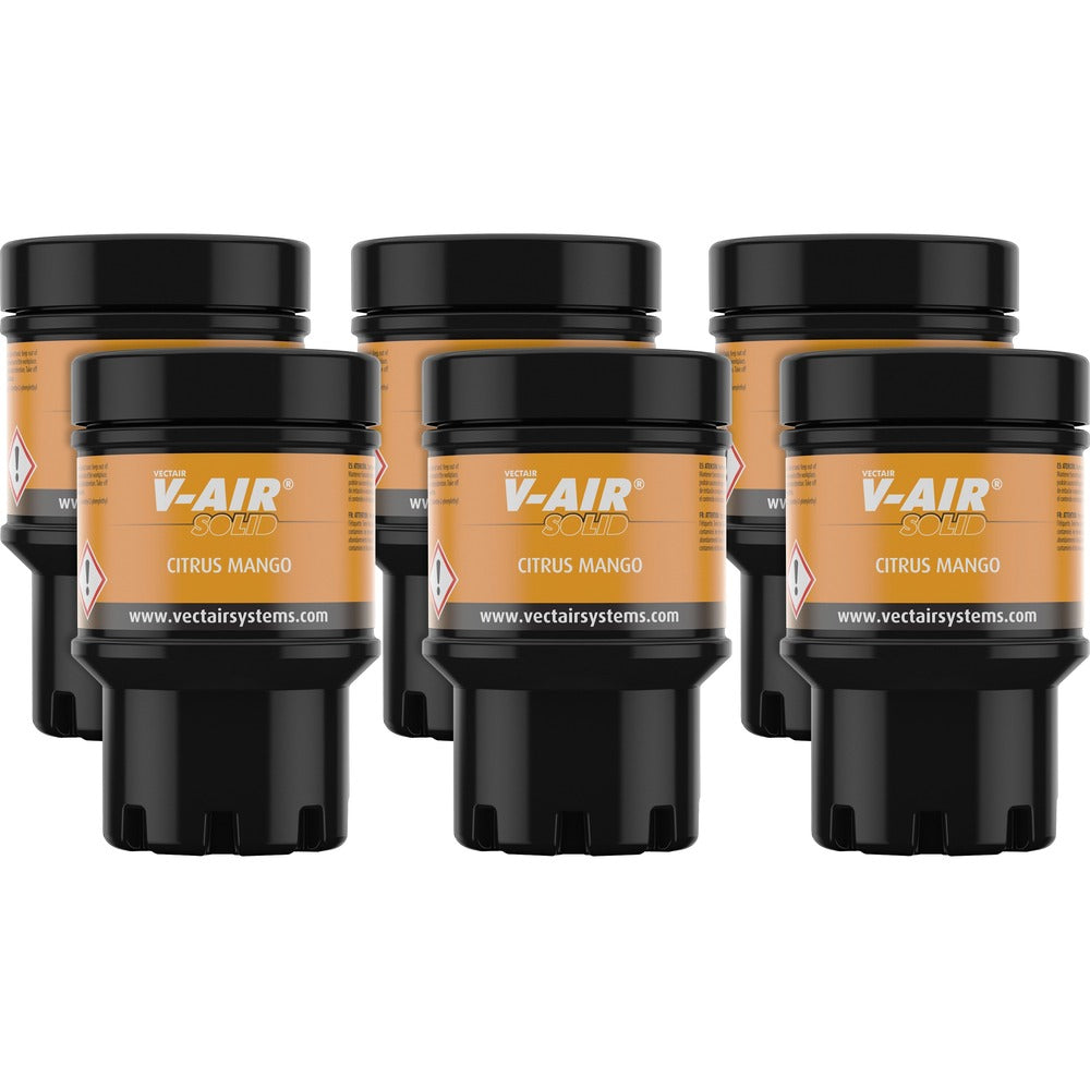 Image of Vectair Systems, Inc. Refill,V-Air MVP,Citrus Mango,2-7/10"x2-7/10"x4-2/5",6/CT,MI