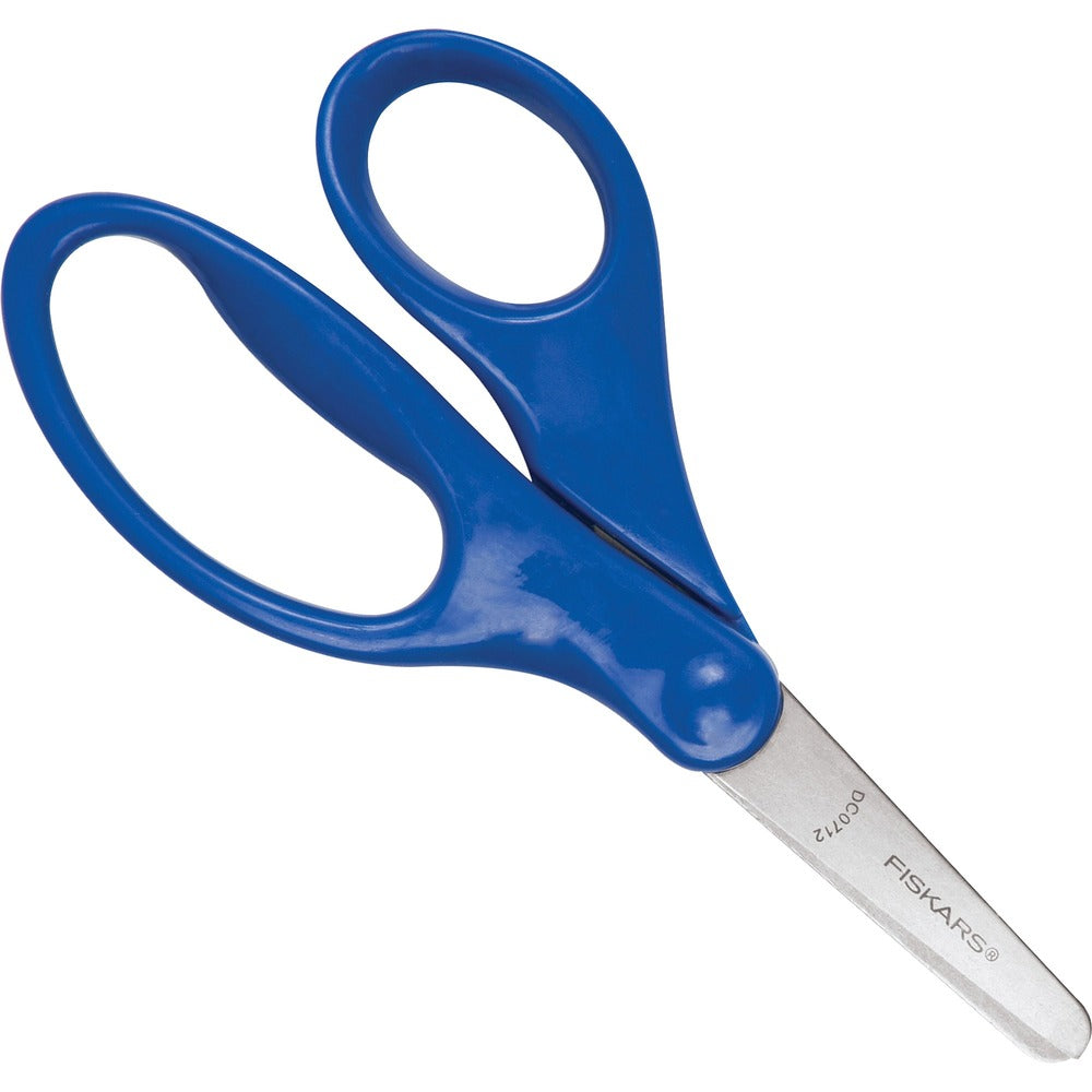 Image of Fiskars Scissors,f/Children,Safety Edge Blades,Blunt,5",Blue