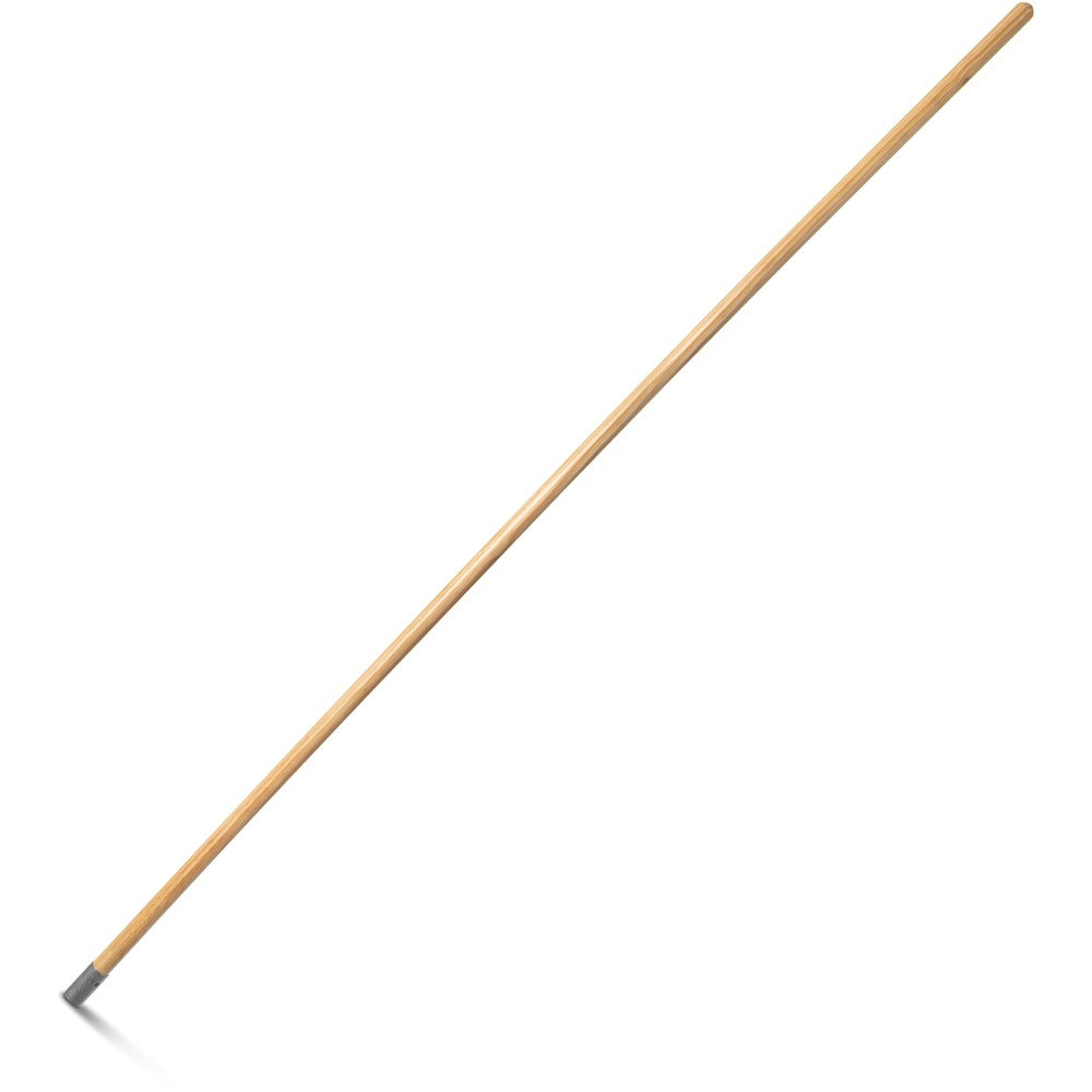 Image of Genuine Joe Handle,Heavy-duty Wood,Screw Tip,15/16"Dia,x60"L,Natural