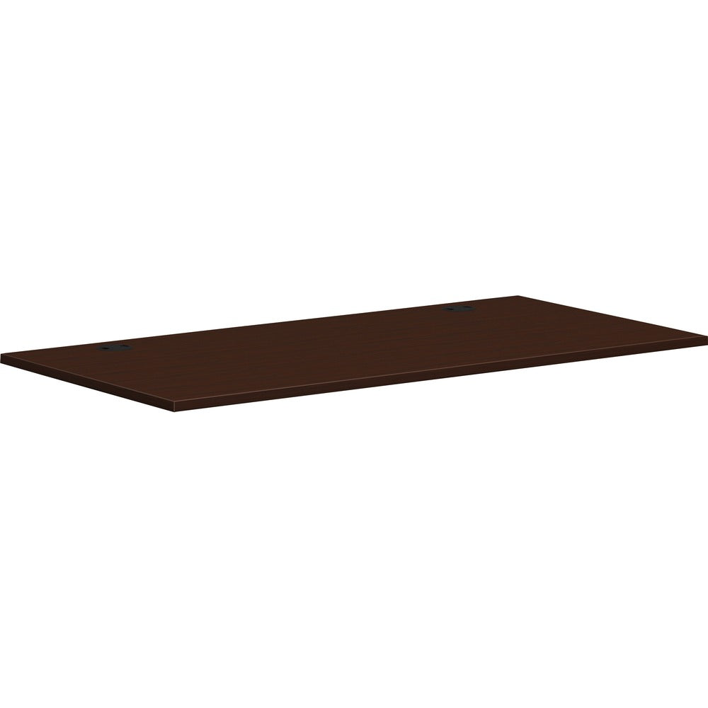 Image of The HON Company Worksurface, Rectangle, 60"x30", Mahogany