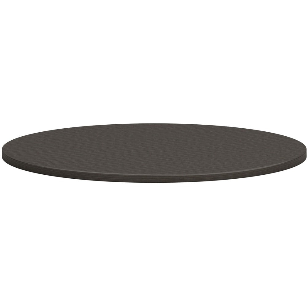 Image of The HON Company Top, Round, f/Mod Conference Table, 42"Dia, Slate Teak
