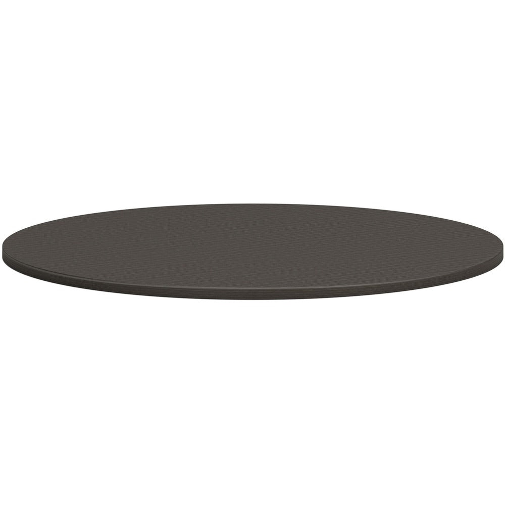 Image of The HON Company Top, Round, f/Mod Conference Table, 48"Dia, Slate Teak