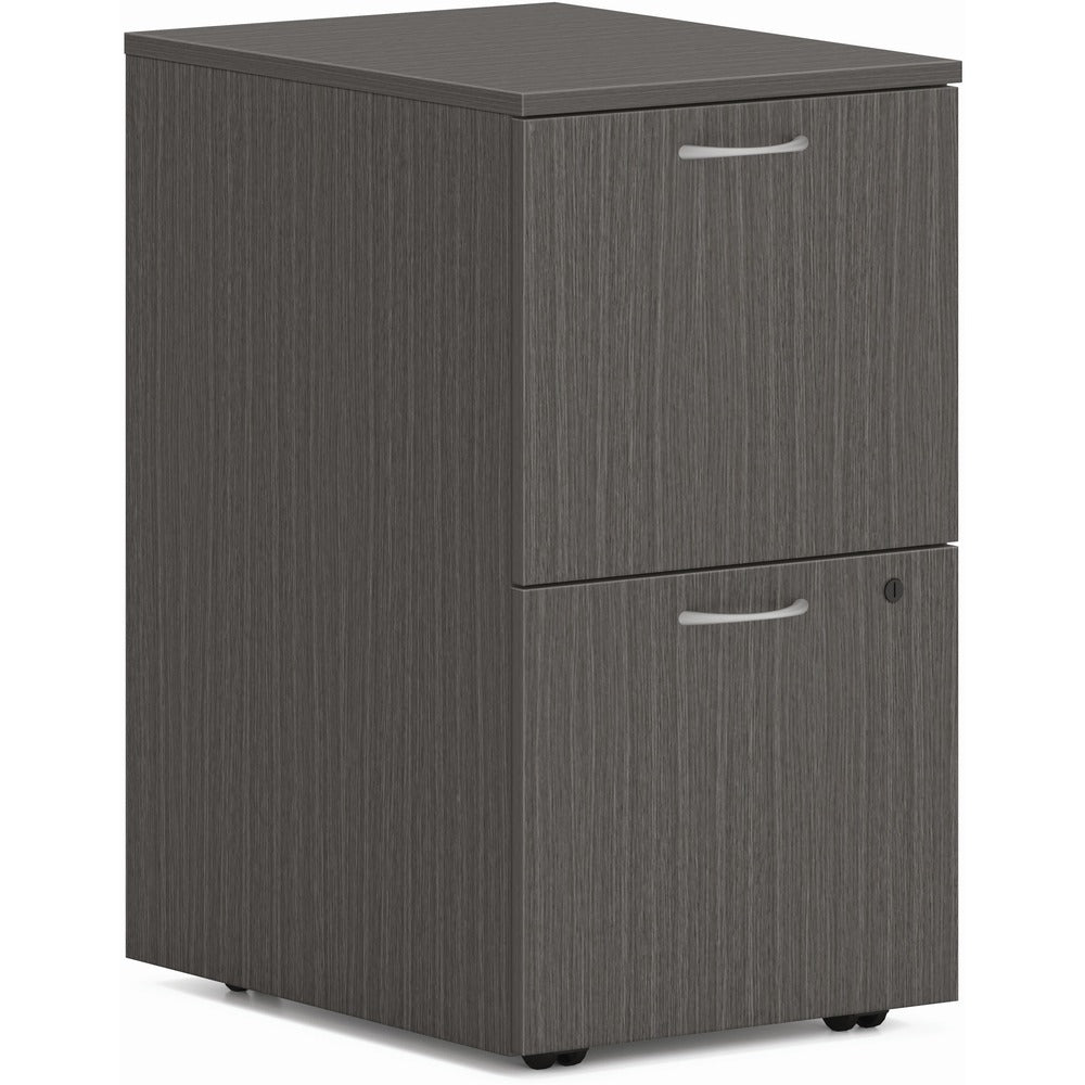 Image of The HON Company Pedestal, Mobile, F/F,15"x20"x28",Slate Teak