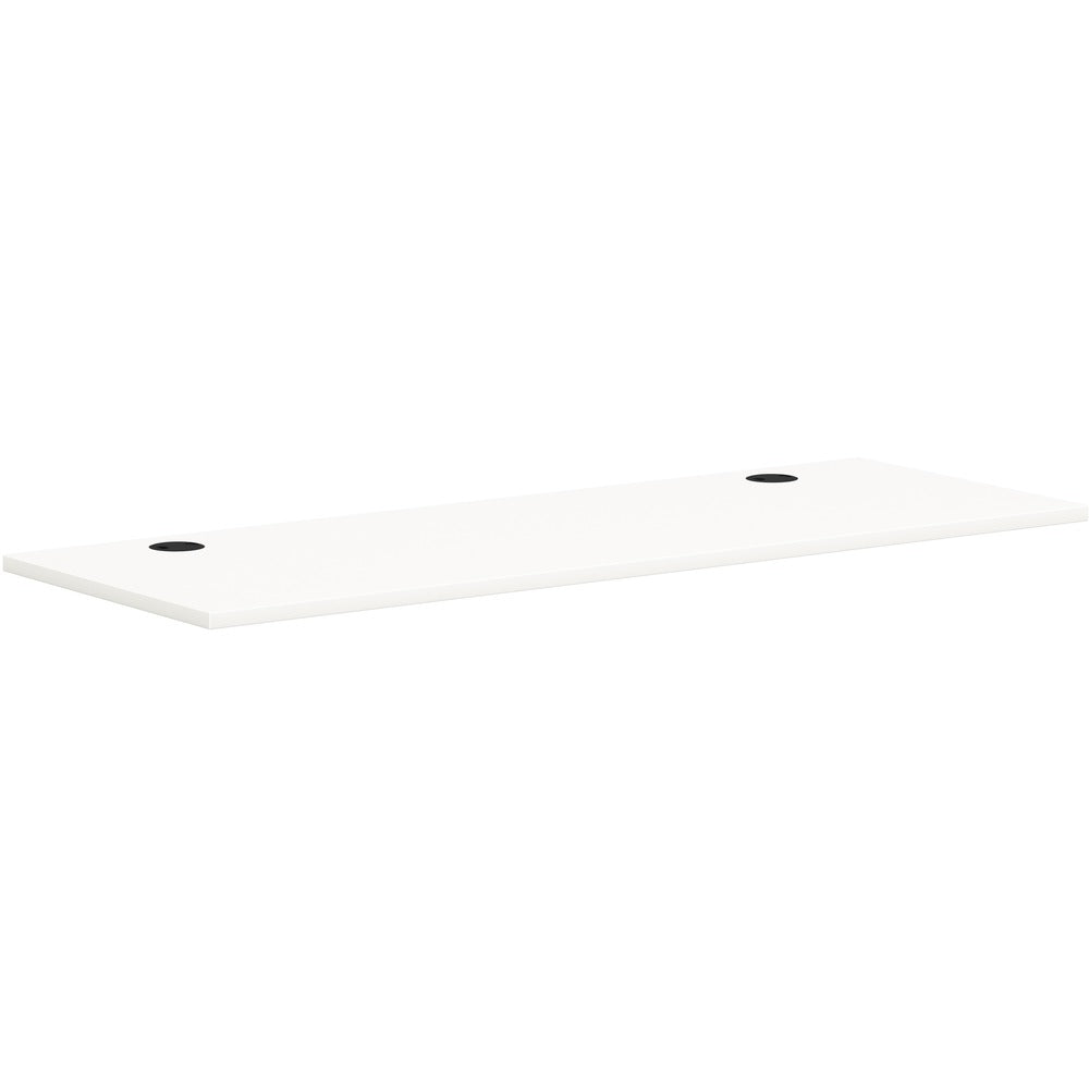 Image of The HON Company Worksurface, Rectangle, 66"x24", Simply White