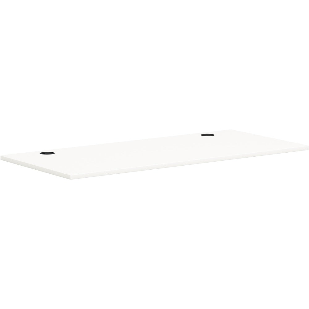 Image of The HON Company Worksurface, Rectangle, 66"x30", Simply White
