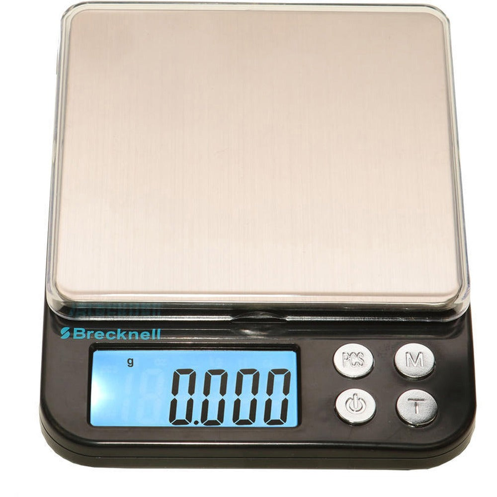 Image of Brecknell Scale,Balance,LCD,500g Cap, 4"x5-1/2"x4/5",SR/BK
