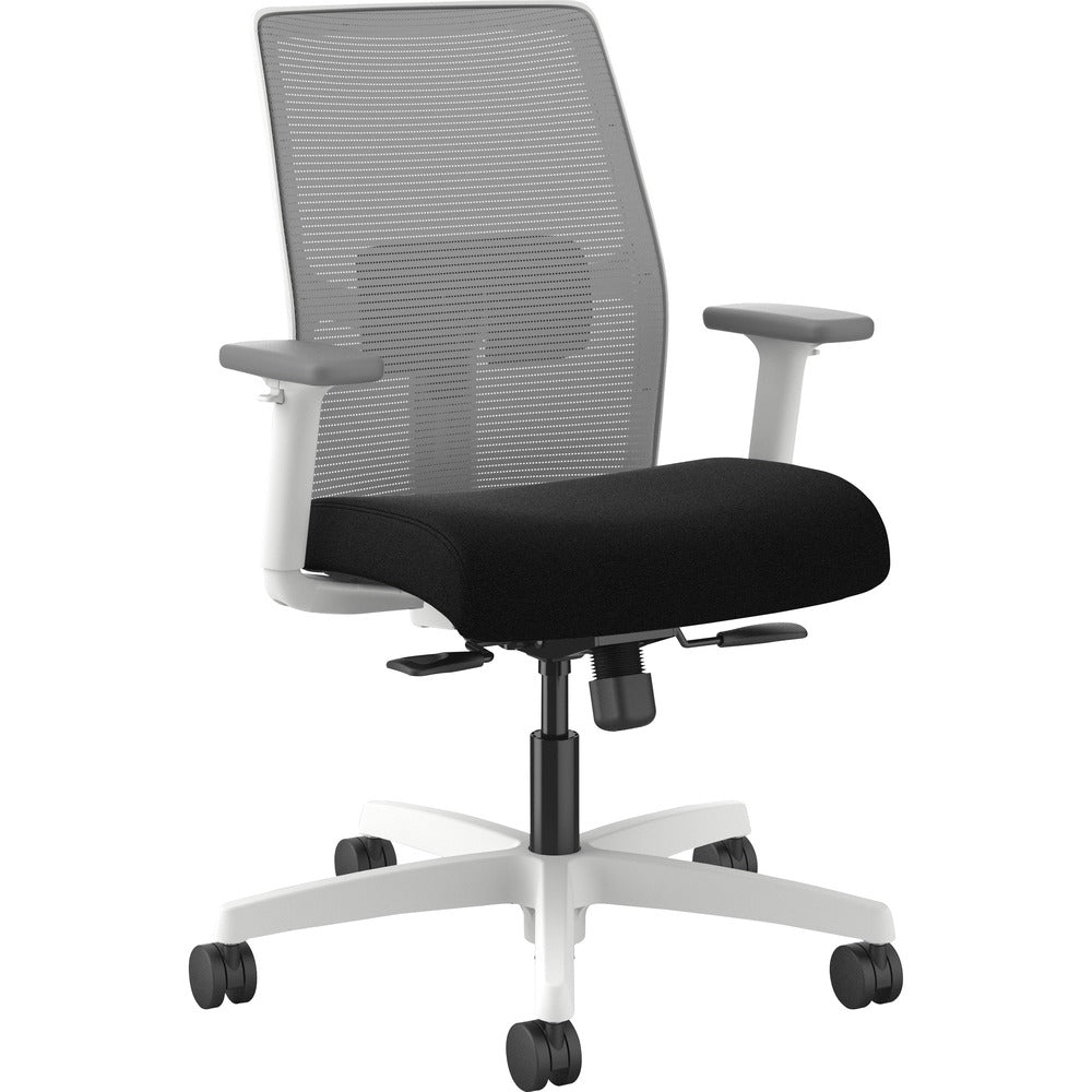 Image of The HON Company Task Chair,26"x22"x40-1/2",Fog Mesh Back/BK Seat/WE Frame