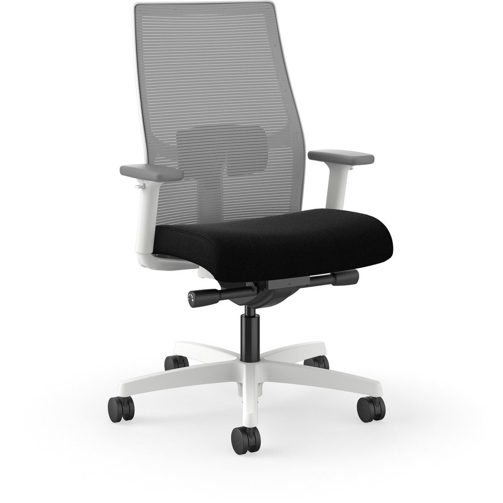 Image of The HON Company Task Chair,27"x24"x43-3/2",Fog Mesh Back/BK Seat/WE Frame