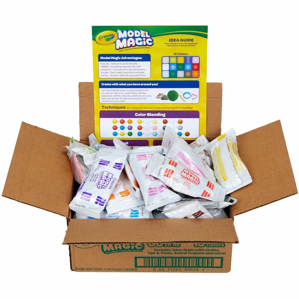 Image of Crayola Modeling Clay, 15 colors, 1oz Bags, 30/PK, AST