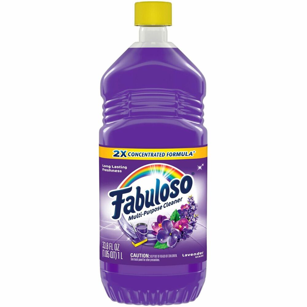 Image of Colgate-Palmolive Company Fabuloso Lavender Cleaner, 33.8oz., Lavender