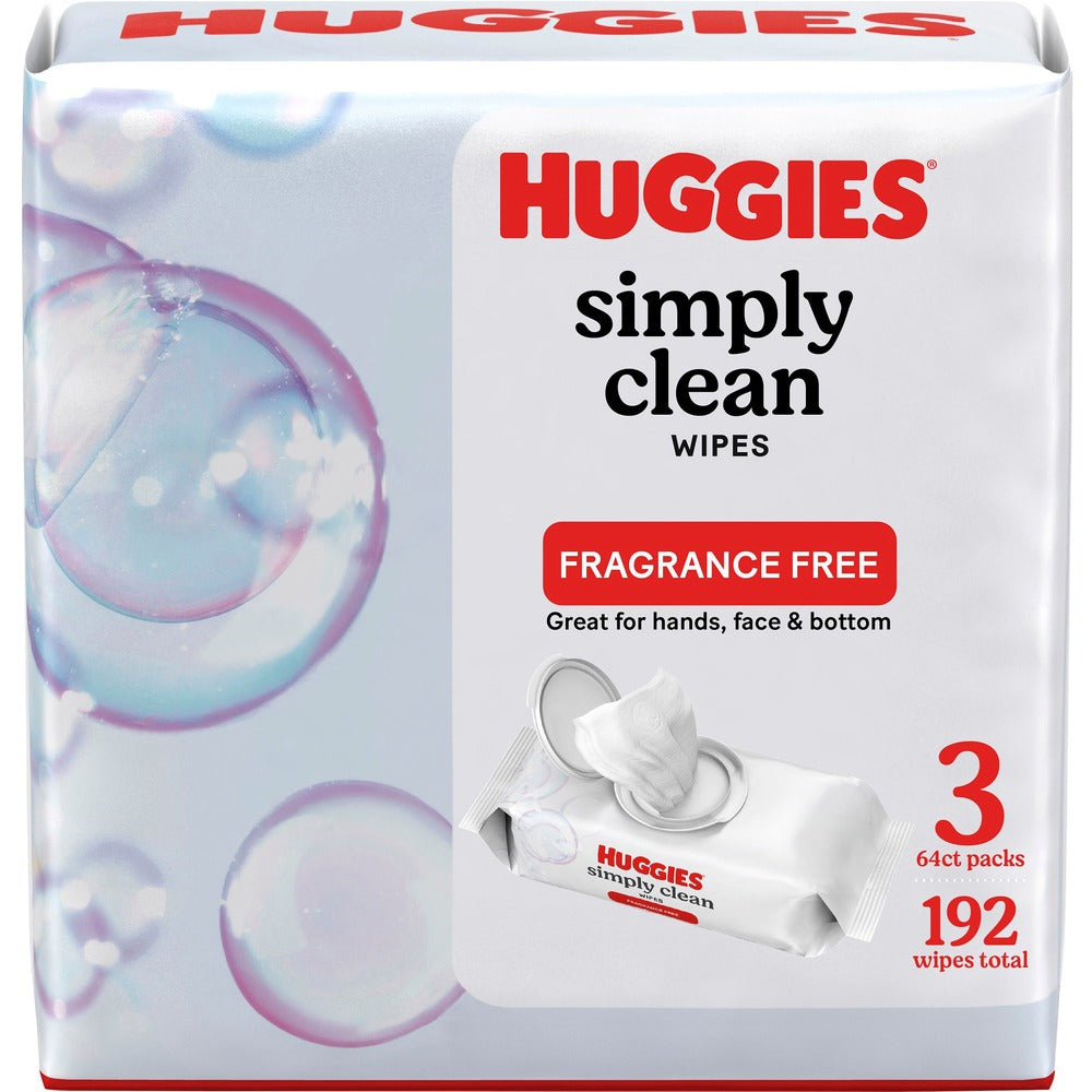 Image of Kimberly-Clark Professional Wipes,f/Hands,Unscented,192 Wipes/Pouch,3 Pouches/PK,WE