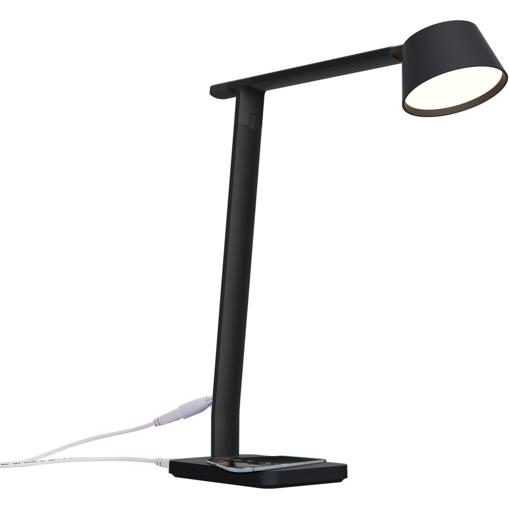Image of Bostitch (Stanley Bostitch) Desk Lamp, Wireless Charging, Modes, LED, Adjustable, BK
