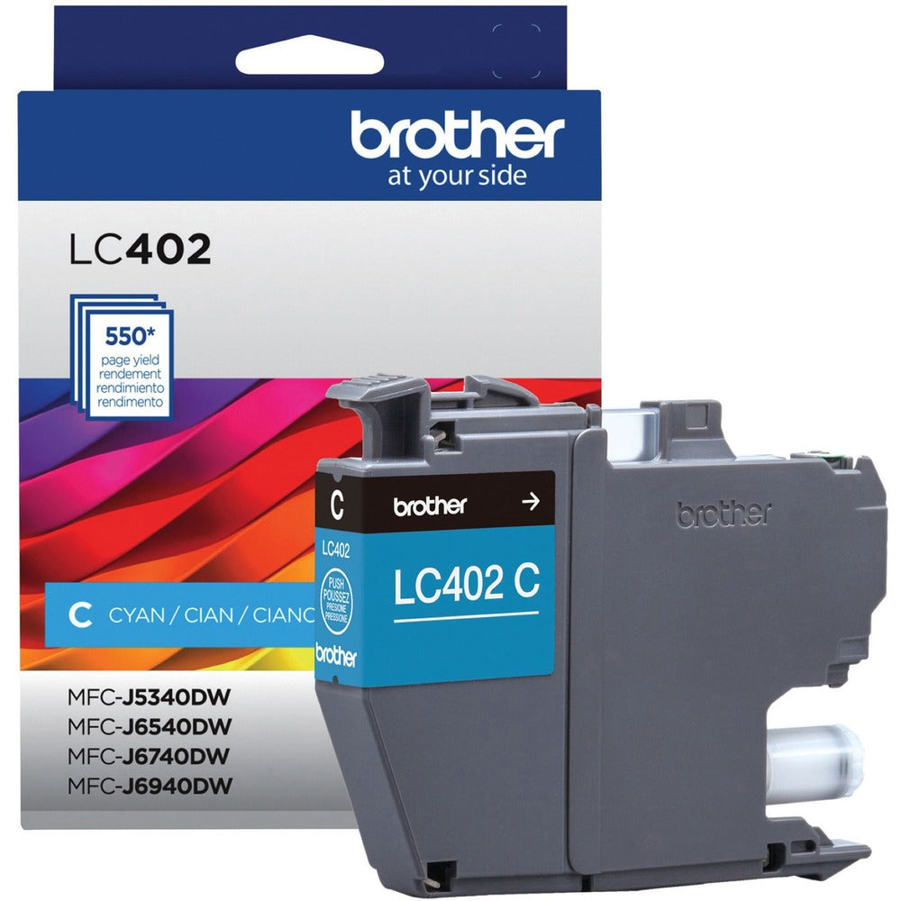 Image of Brother Ink Cartridge,MFC-J5340DW/J6540DW/J6940DW,550 Pg Yld,Cyan