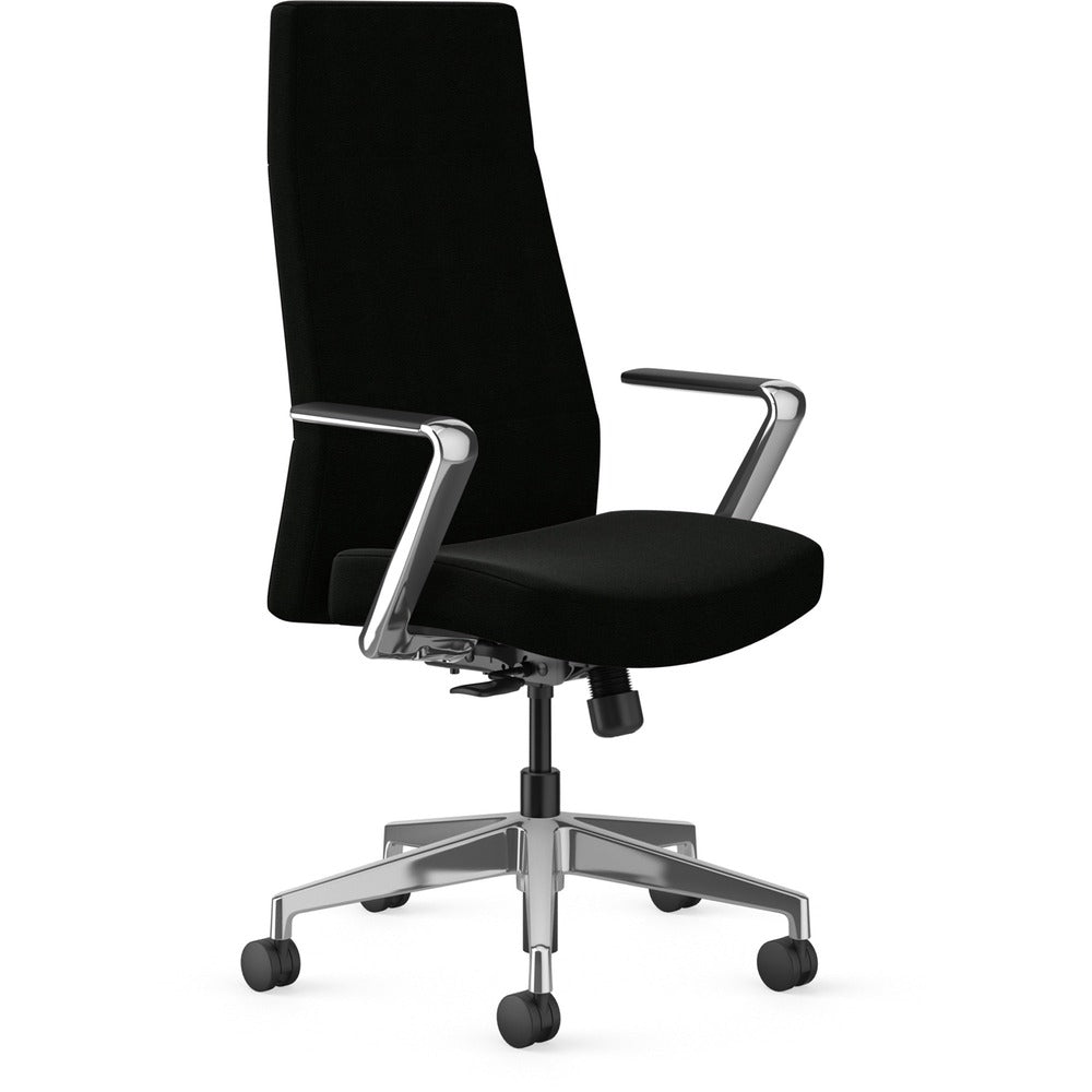 Image of The HON Company High-Back Chair, Cofi, 25-1/4"x27-1/2"x43-1/4"-48-1/4",BK