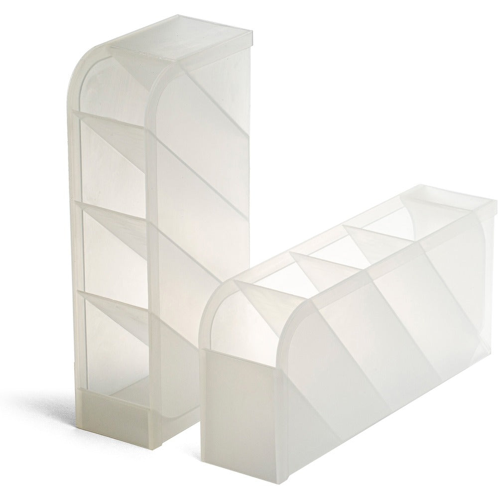 Image of Officemate Desk Organizer,Pen Holder,8 Compartments,4"x3.7"x8",2/PK,WE