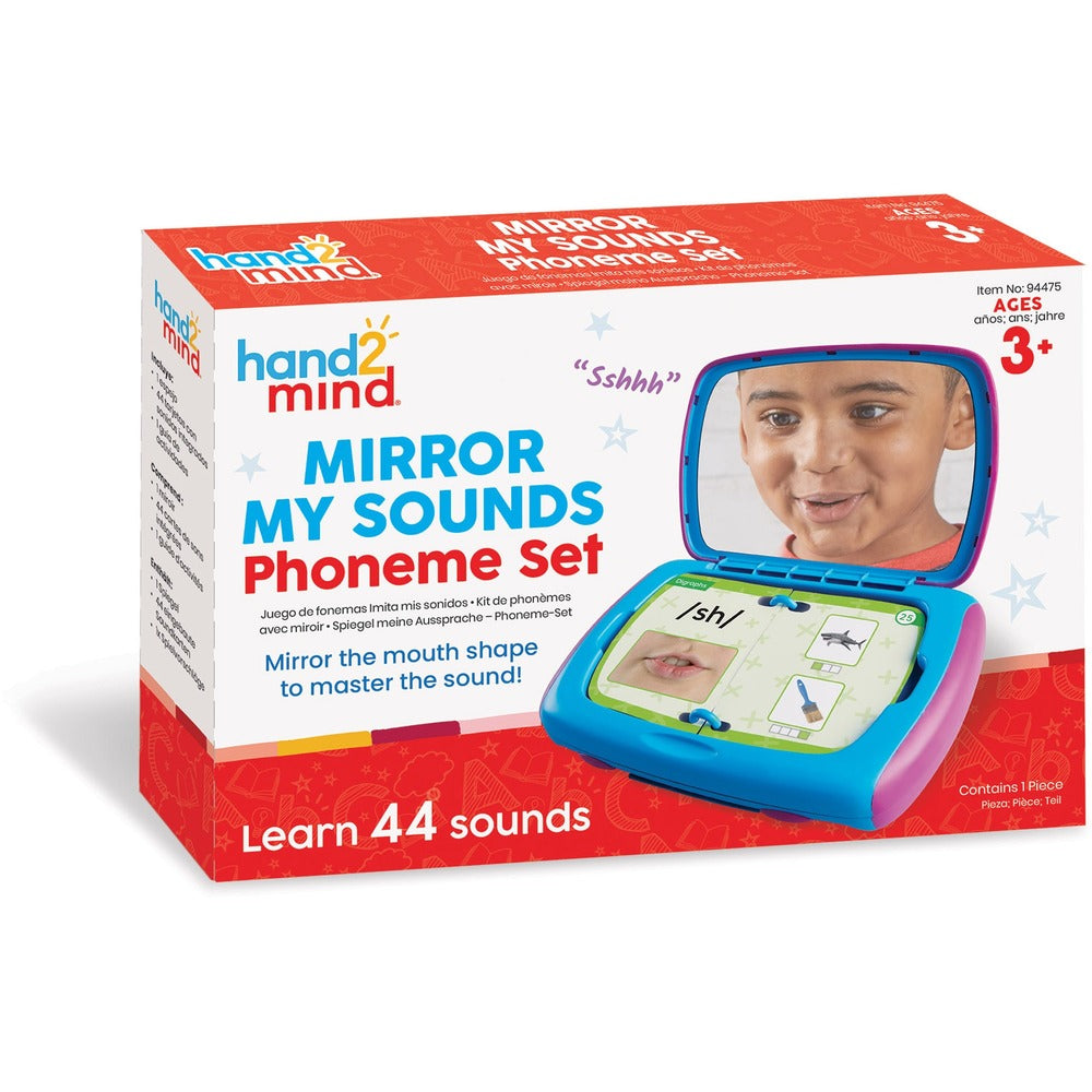 Image of Learning Resources Phoneme Set, w/Mirror/Flash Cards, Multi