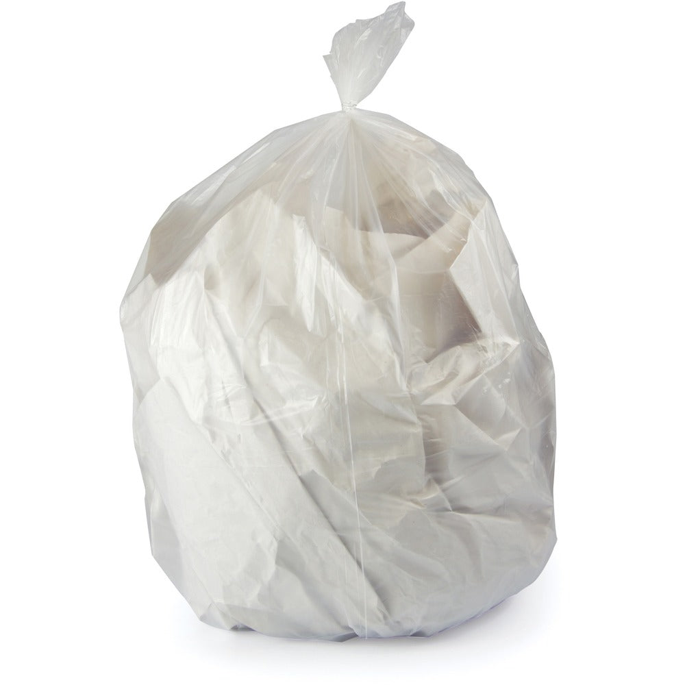 Image of Heritage Bag Company Can Liners, 0.9 mil Gauge,20-30 Gal,30"x36",200/CT,Clear