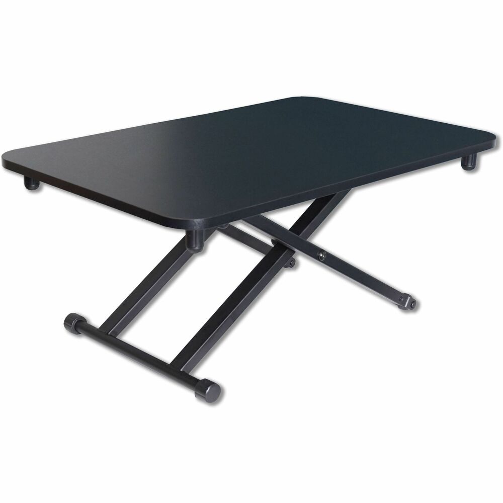 Image of Victor Technology Laptop Riser,Height Adjustable,Melamine,28-3/4"x18-1/2",BK