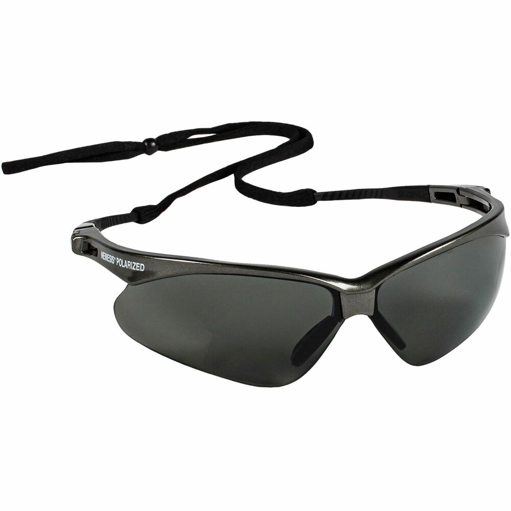 Image of Kimberly-Clark Professional Safety Glasses,Nemesis,Polarized Smoke/GY Frame