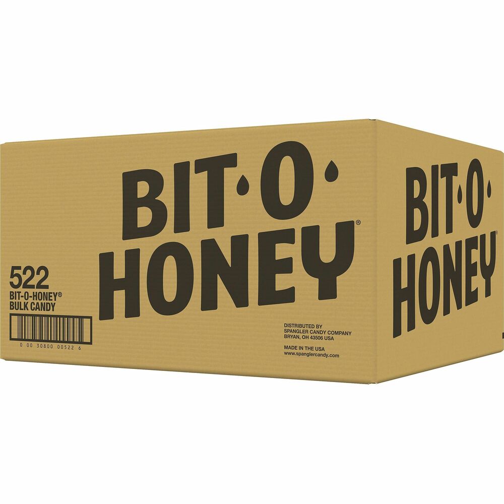 Image of Spangler Candy Co Candies,Honey/Almond Flavor,Individually Wrapped,30 lb Bag