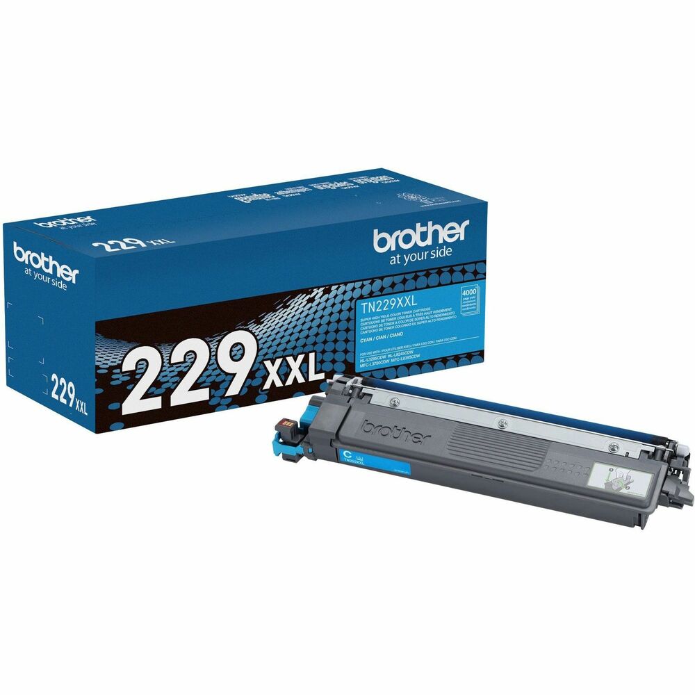 Image of Brother Toner Cartridge, f/HL-L3295CDW,4000 Page Yield, Cyan