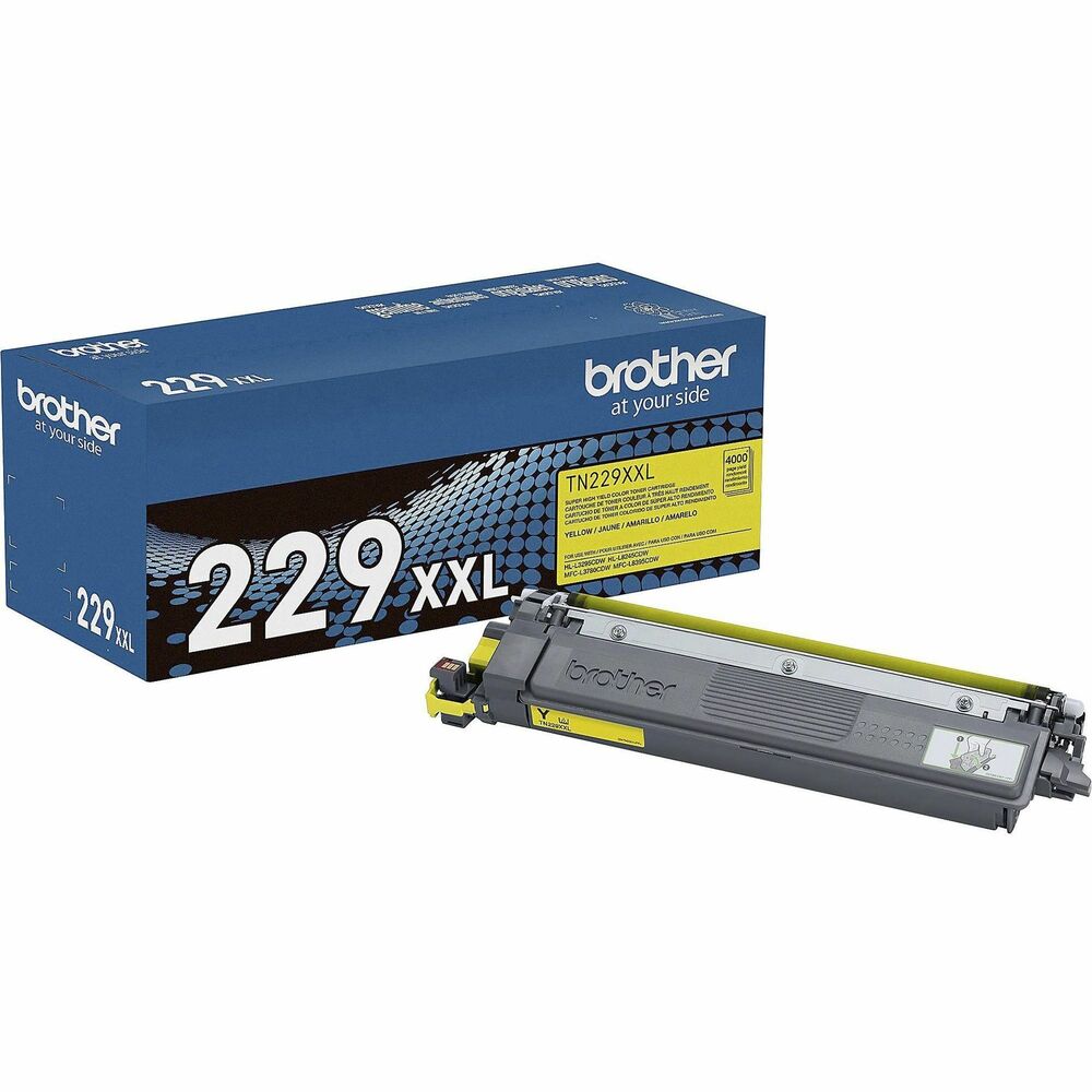 Image of Brother Toner Cartridge, f/HL-L3295CDW,4000 Page Yield, Yellow