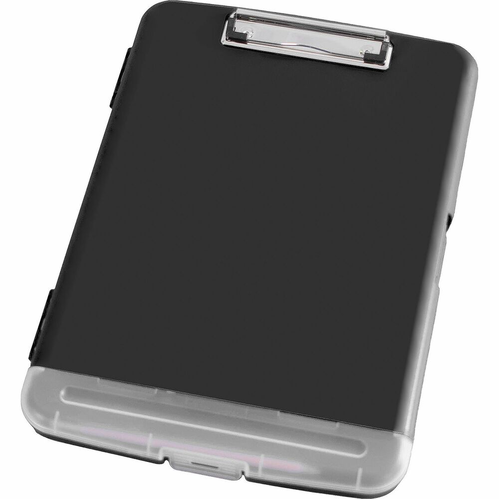 Image of Business Source Clipboard,Storage Compartments,Plastic,BK