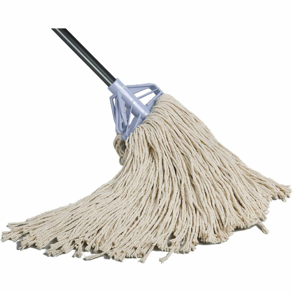 Image of Vileda Professional Mop,Cotton Head,60" Snap Handle