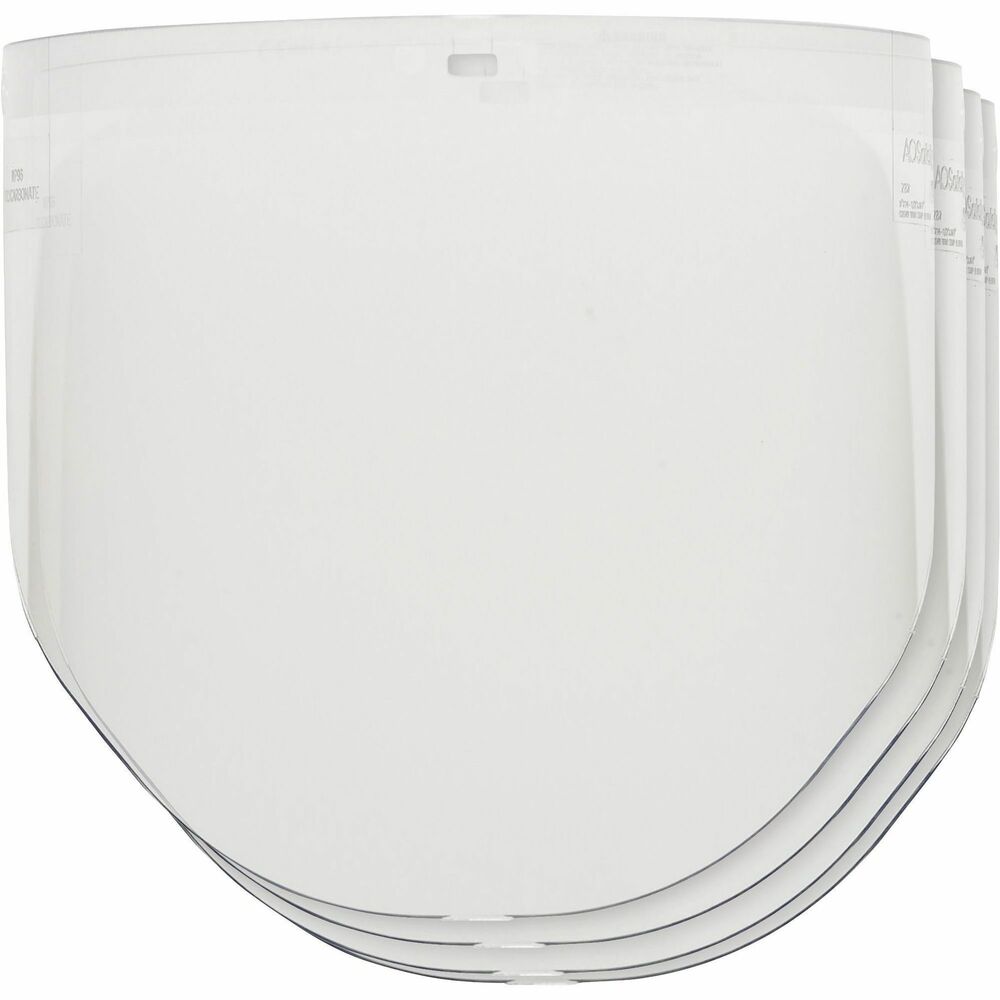 Image of 3M Face Shield,f/X5000 Helmet,High-Impact,4/CT,CL
