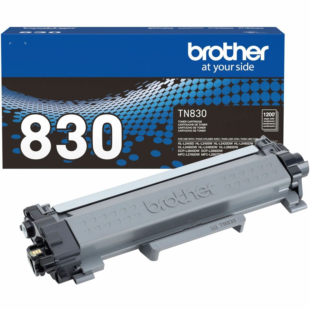 Image of Brother Toner Cartridge,f/HL-L2400D/HL-L2460DW,1200 Pg Yld,Black