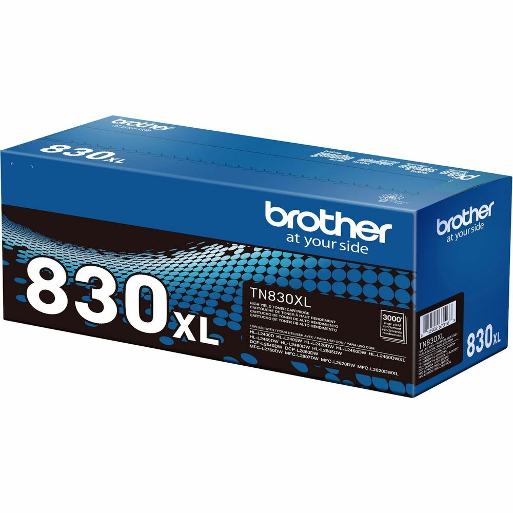 Image of Brother Toner Cartridge,f/HL-L2400D/HL-L2460DW,3000 Pg Yld,Black