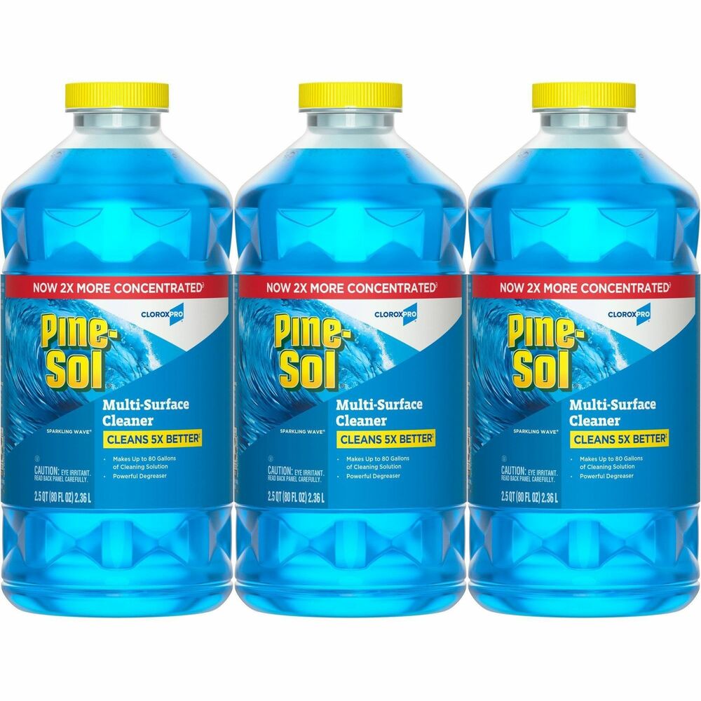 Image of Clorox Company Cleaner,Multi-surface,Sparkle Wave,Conc,80oz,3/CT,BE