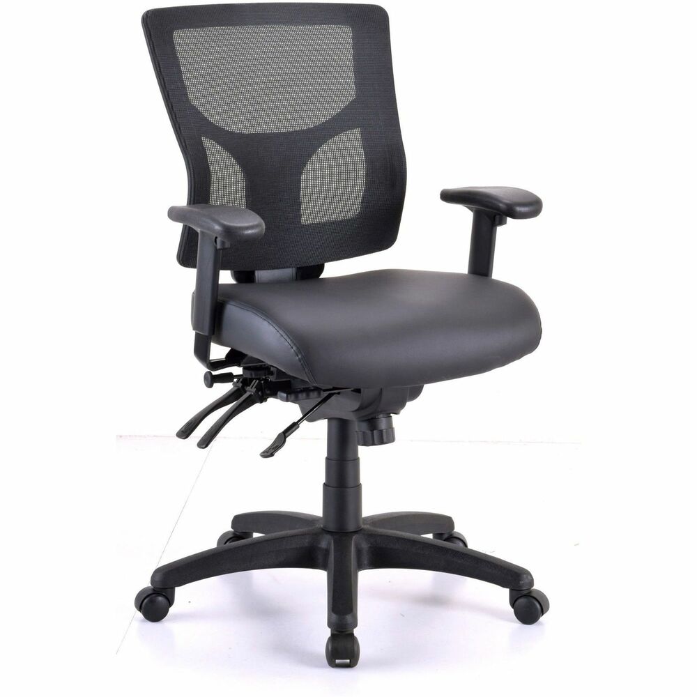 Image of Lorell Chair,Antibacterial Seat,20-1/2"x20-1/2"x35-3/4"-39-3/8",BK