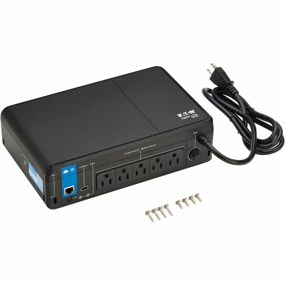 Image of Tripp Lite UPS,Cloud-Connected,850VA,450-Watt,4 Outlets,BK