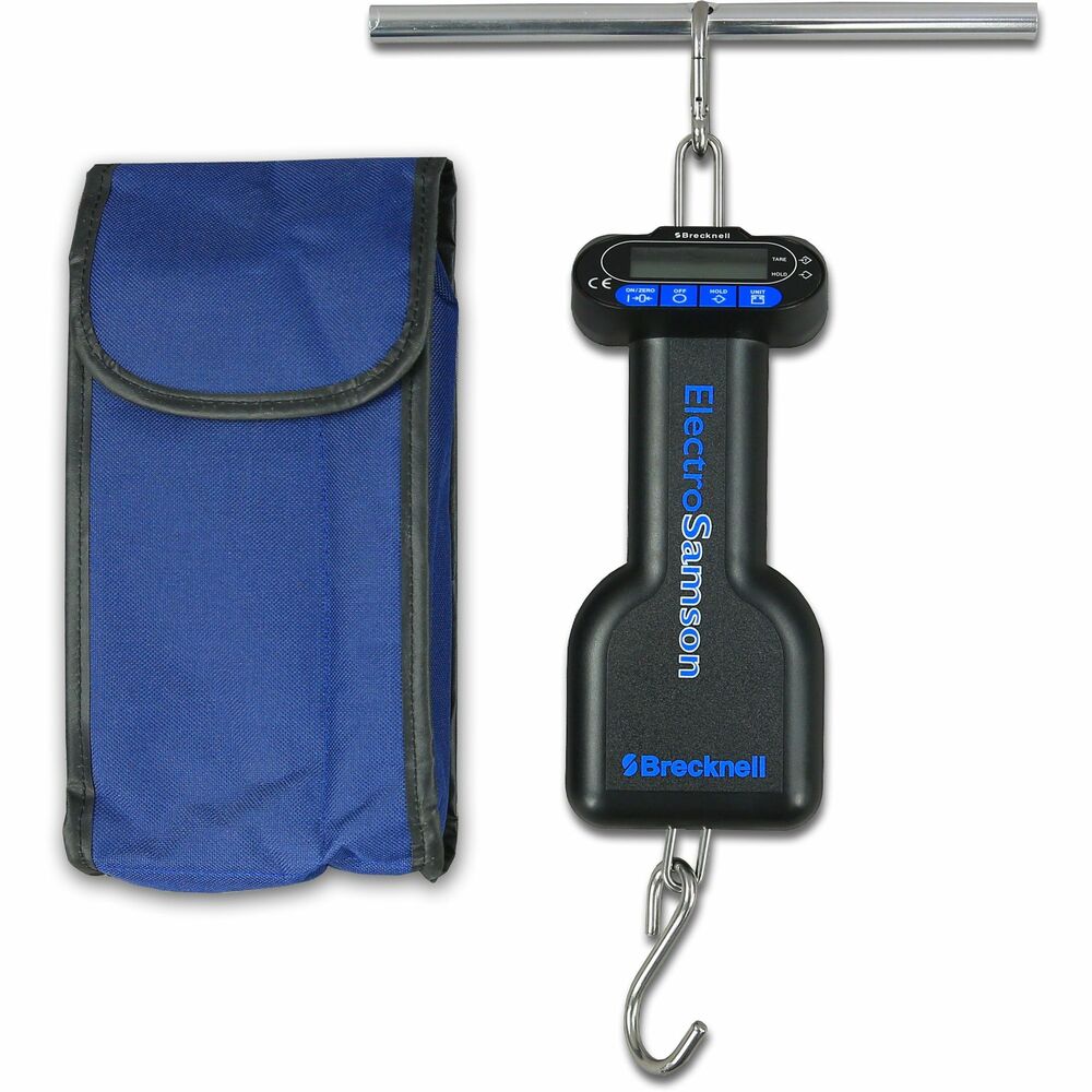 Image of Brecknell Scale,Hanging,Digital,Handheld,55 lb Cap,GY